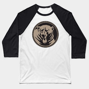 Bear brown Baseball T-Shirt